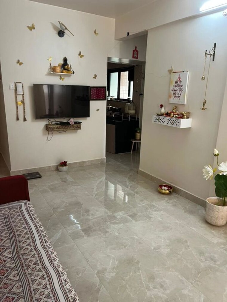 Living Room, ganeesham-phase-ii 3 Bedroom 1300 Sq.Ft. Apartment In Pimple Saudagar Pune 10219130