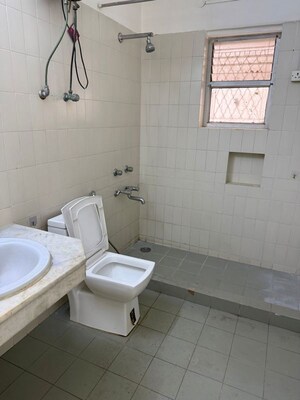 Bathroom in 2 BHK Apartment at Unitech Rakshak, Sector 41 – for Rent