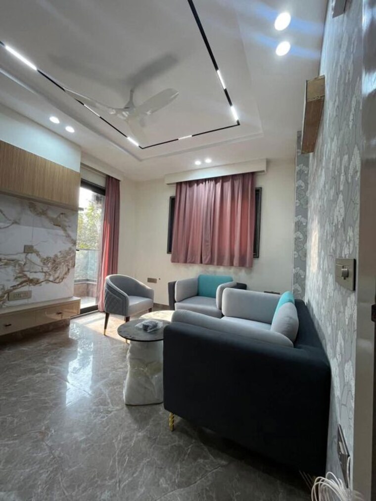 Living Room, saket 2 Bedroom 1200 Sq.Ft. Builder Floor In Saket Delhi 10219522