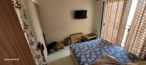 Master Bedroom in 1 BHK Apartment at Raunak Bliss B1, Ghodbunder Road – for Rent