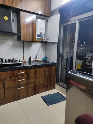 Kitchen in 2 BHK Apartment at Kalpataru The Sunrise, Kolshet Road – for Rent
