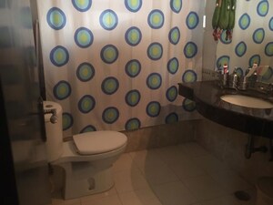 Bathroom in 3 BHK Apartment at Omaxe The Nile, Sector 49 – for Rent