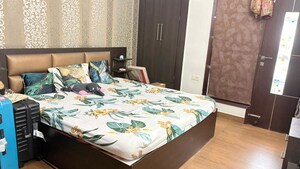 Bedroom in 3 BHK Builder Floor at Sushant Lok I – for Rent