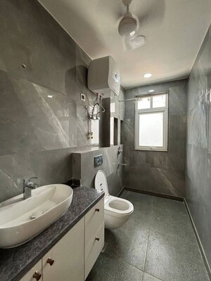 Bathroom in 2 BHK Builder Floor at Gaur City-2, Gaur City 2 – for Sale