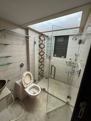 Bathroom in 2 BHK Apartment at Sadguru Complex I, Goregaon East – for Sale