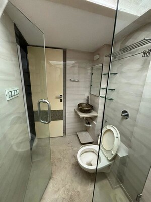 Bathroom in 2 BHK Apartment at Sadguru Complex I, Goregaon East – for Sale