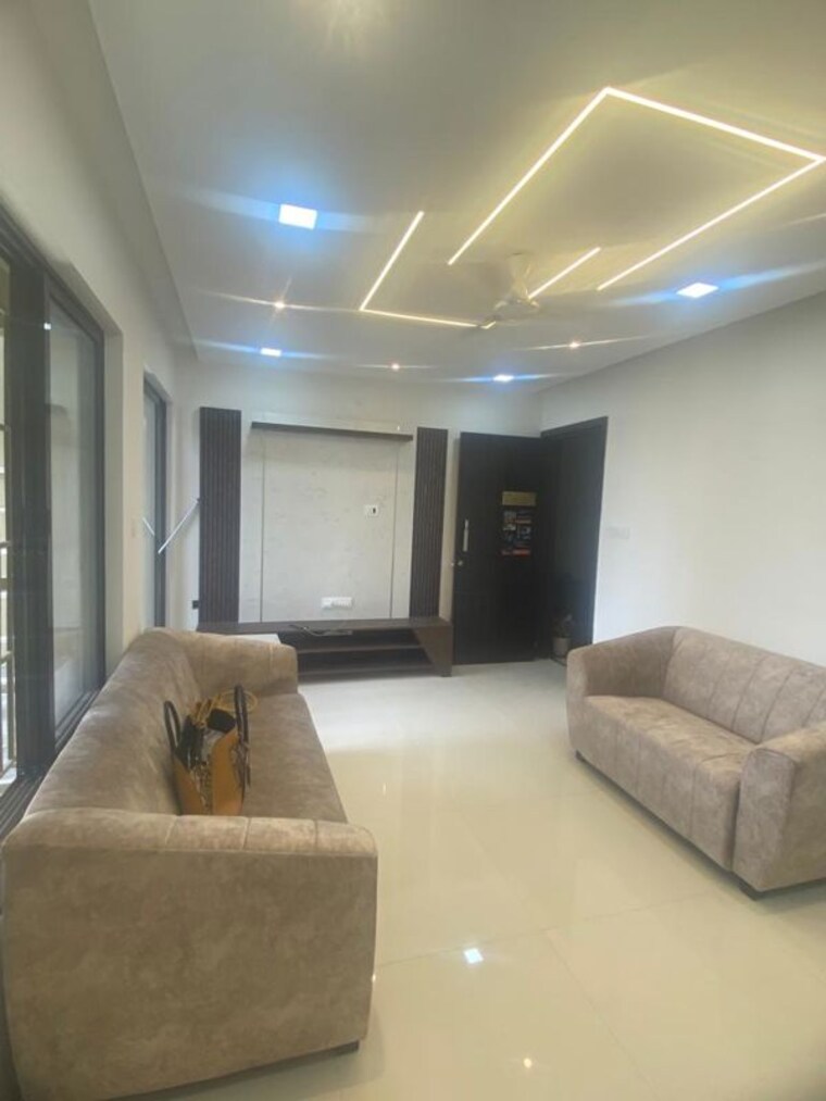 Living Room, gk-rose-e-mehar 3 Bedroom 1130 Sq.Ft. Apartment In Rahatani Pune 10219745