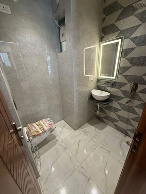 Bathroom in 3 BHK Builder Floor at Wave Prime Floors, Wave City – for Sale