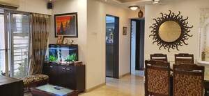 Living Room in 2 BHK Apartment at Srishti Heights, Bhandup West – for Sale