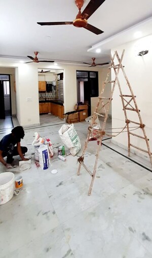 Living Room in 3 BHK Apartment at Dwarka – for Rent