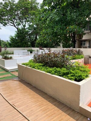 Balcony in 2 BHK Apartment at Shraddha Elite, Borivali West – for Rent