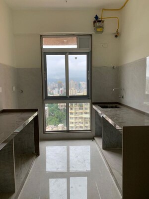 Kitchen in 2 BHK Apartment at Shraddha Elite, Borivali West – for Rent
