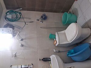 Bathroom in 2 BHK Apartment at Mittal Rajnagar Residency, Raj Nagar Extension – for Sale
