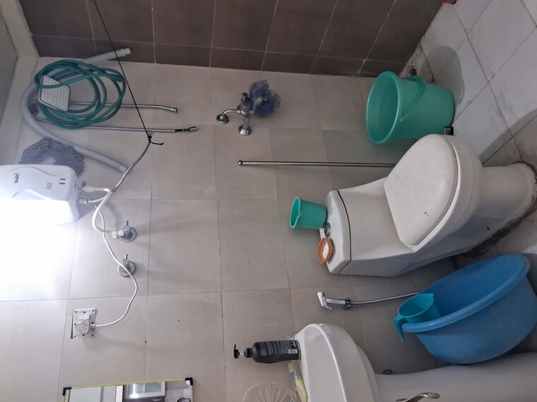 Bathroom, mittal-rajnagar-residency 2 Bedroom 1055 Sq.Ft. Apartment In Raj Nagar Extension Ghaziabad 10219999