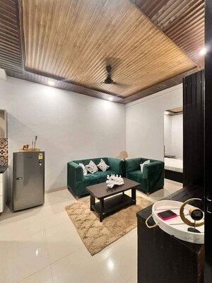 Living Room in 1 BHK Apartment at Saket – for Rent