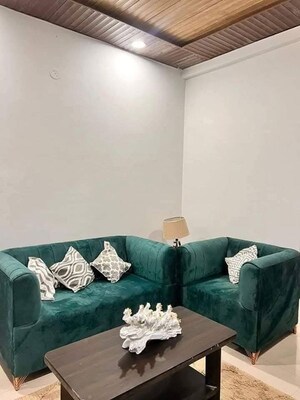 Living Room in 1 BHK Apartment at Saket – for Rent