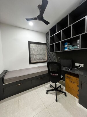 Team Area in 3.5 BHK Apartment at Prestige High Fields, Gachibowli – for Rent