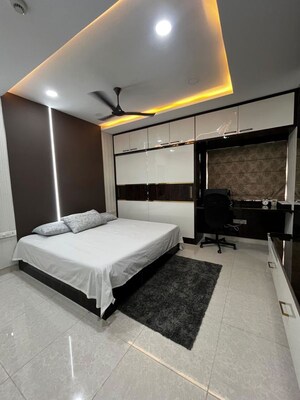 Team Area in 3.5 BHK Apartment at Prestige High Fields, Gachibowli – for Rent