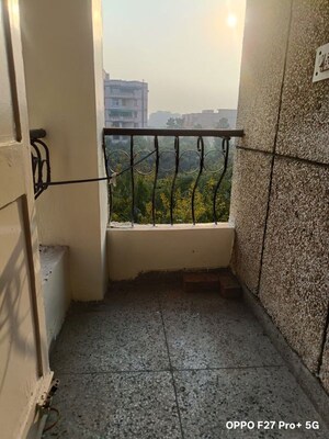 Balcony in 2 BHK Apartment at Dwarka – for Rent