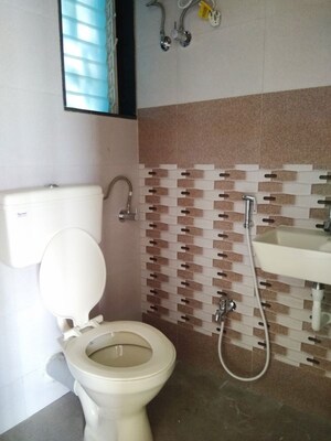 Attached Bathroom in 2 BHK Apartment at Rushi Shiv Bliss, Bhandup West – for Sale
