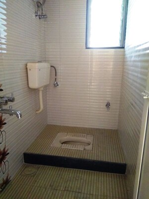 Bathroom in 2 BHK Apartment at Rushi Shiv Bliss, Bhandup West – for Sale