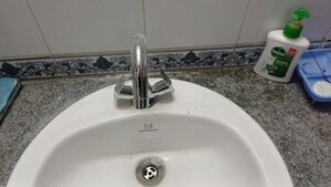 Bathroom in 3 BHK Apartment at Dwarka – for Rent