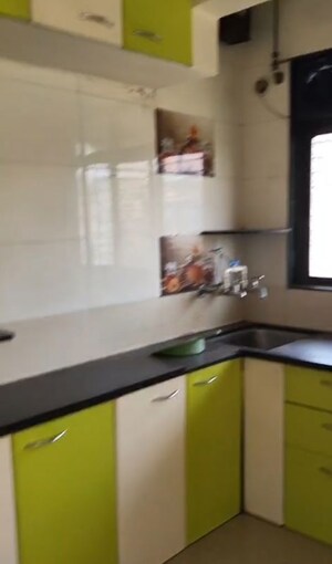 Kitchen in 1 BHK Apartment at Shashwat Park, Badlapur West – for Rent