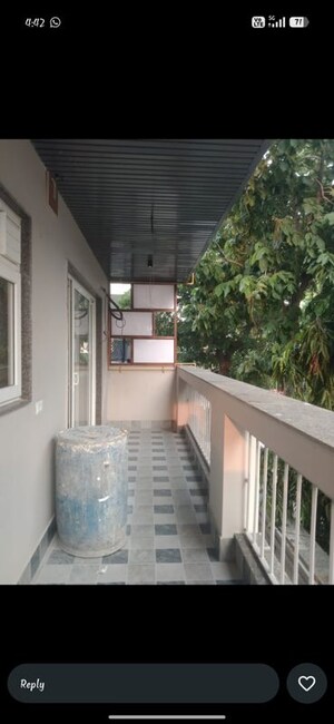 Balcony in 4 BHK Builder Floor at Sector 19 – for Rent