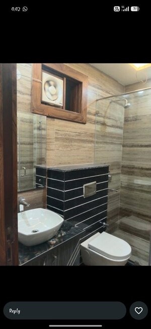 Bathroom in 4 BHK Builder Floor at Sector 19 – for Rent