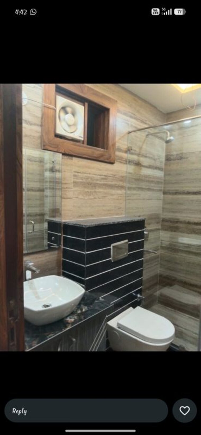 Bathroom, sector 19 4 Bedroom 350 Sq.Yd. Builder Floor In Sector 19 Faridabad 10220330