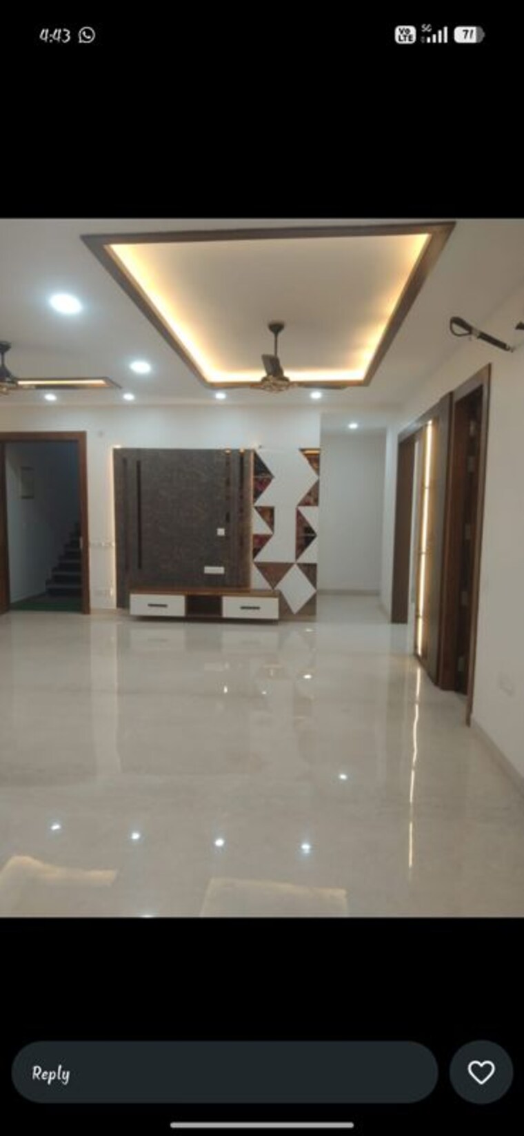 Living Room, sector 19 4 Bedroom 350 Sq.Yd. Builder Floor In Sector 19 Faridabad 10220330