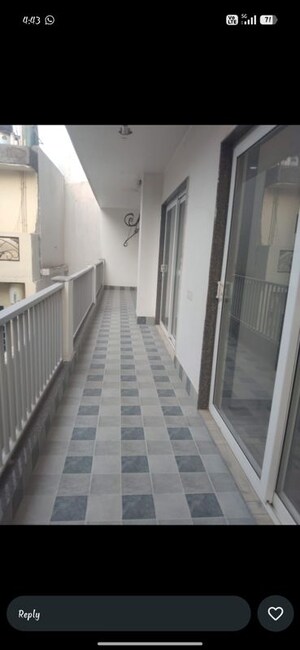 Balcony in 4 BHK Builder Floor at Sector 19 – for Rent