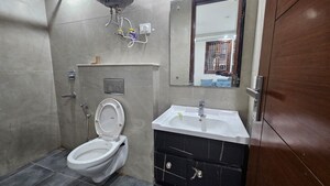 Bathroom in 2 BHK Builder Floor at Saket – for Rent