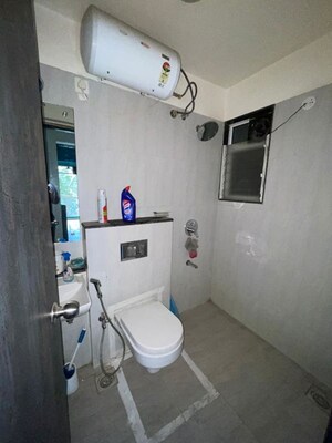 Bathroom in 1 BHK Apartment at Godrej Central, Chembur – for Rent