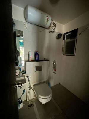 Bathroom in 1 BHK Apartment at Godrej Central, Chembur – for Rent