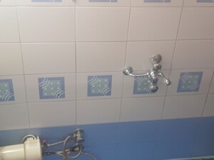 Bathroom in 1 BHK Apartment at Vijay Annex 19, Waghbil – for Rent