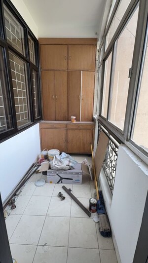 Balcony in 3 BHK Apartment at Gaur Green City, Indrapuram – for Rent