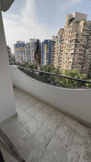 Balcony in 3 BHK Apartment at Gaur Green City, Indrapuram – for Rent