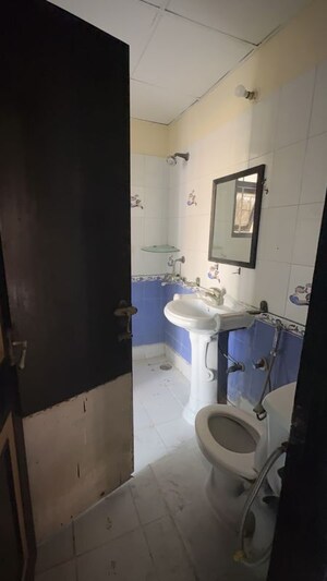 Bathroom in 3 BHK Apartment at Gaur Green City, Indrapuram – for Rent