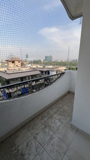 Balcony in 3 BHK Apartment at Gaur Green City, Indrapuram – for Rent