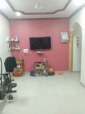 Living Room in 1 BHK Apartment at Dombivli West – for Rent