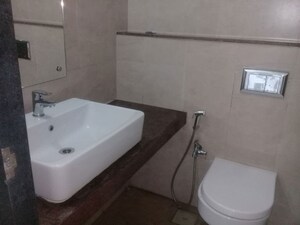 Bathroom in 3 BHK Apartment at Godrej Central, Chembur – for Rent