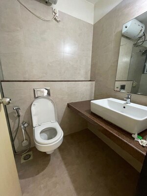 Bathroom in 3 BHK Apartment at Godrej Central, Chembur – for Rent