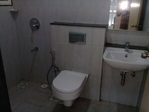Bathroom in 3 BHK Apartment at Godrej Central, Chembur – for Rent