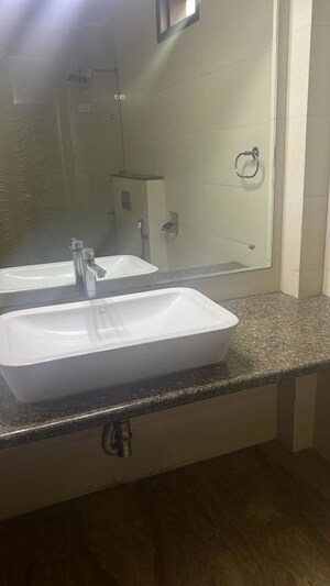Bathroom in 2 BHK Builder Floor at Lajpat Nagar ii – for Rent