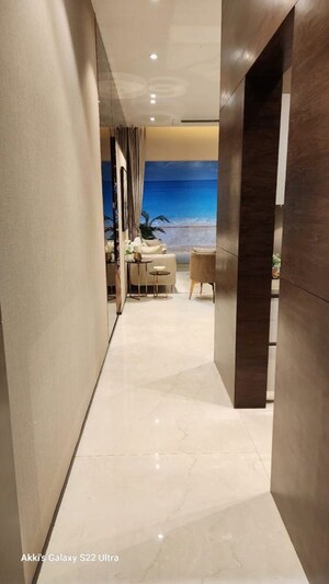 Living Room in 4 BHK Apartment at Shapoorji Pallonji Alpine 2, Kandivali East – for Sale