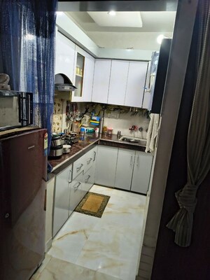 Kitchen in 2 BHK Builder Floor at Dwarka Mor – for Rent