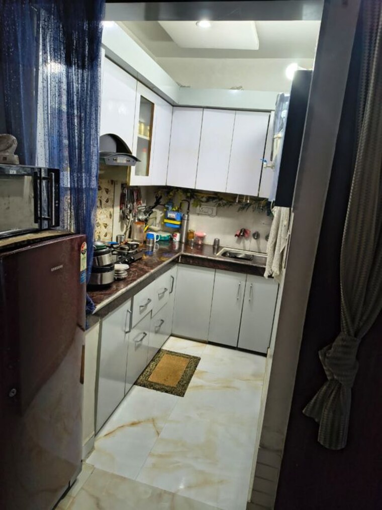 Kitchen, dwarka mor 2 Bedroom 540 Sq.Ft. Builder Floor In Dwarka Mor Delhi 10220665