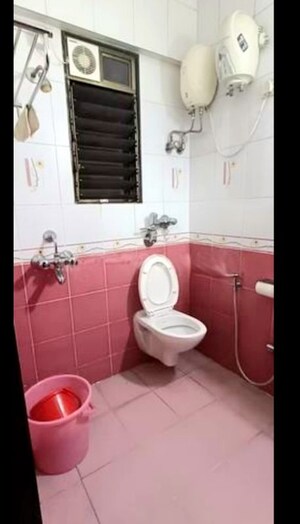Bathroom in 2 BHK Apartment at Mulund West – for Rent