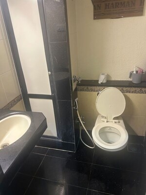 Bathroom in 2 BHK Apartment at Rag Megh Malhar, Goregaon East – for Rent